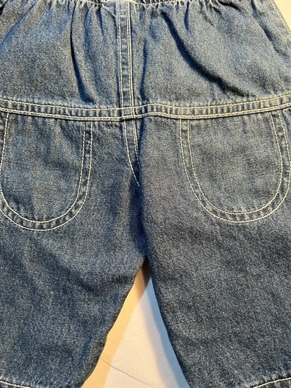 Vintage Charlie Rocket Kids Denim 2 piece set. - Blue Wash​